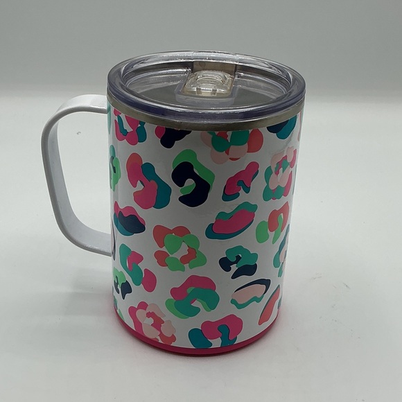 Swig Life 18oz Travel Mug featuring the "Party Animal" pattern. - Picture 4 of 5
